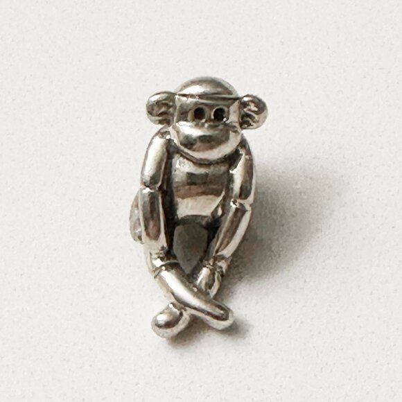 Pandora Jewelry - Pandora Sterling Silver Sitting Monkey Bead Charm
